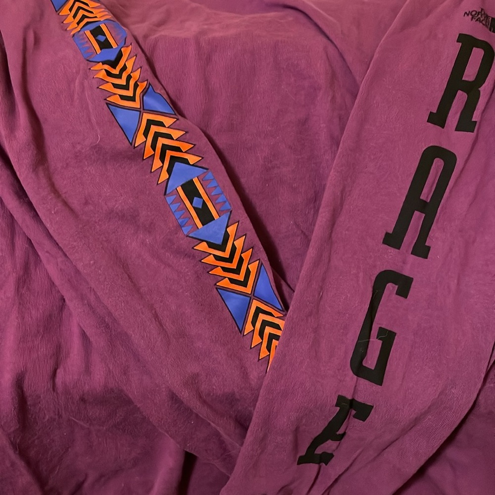 The North Face 92 Rage long sleeve t-shirt in purple
